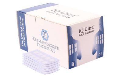 IQ Ultra flasteri + pločica za očitavanje alergijske reakcije